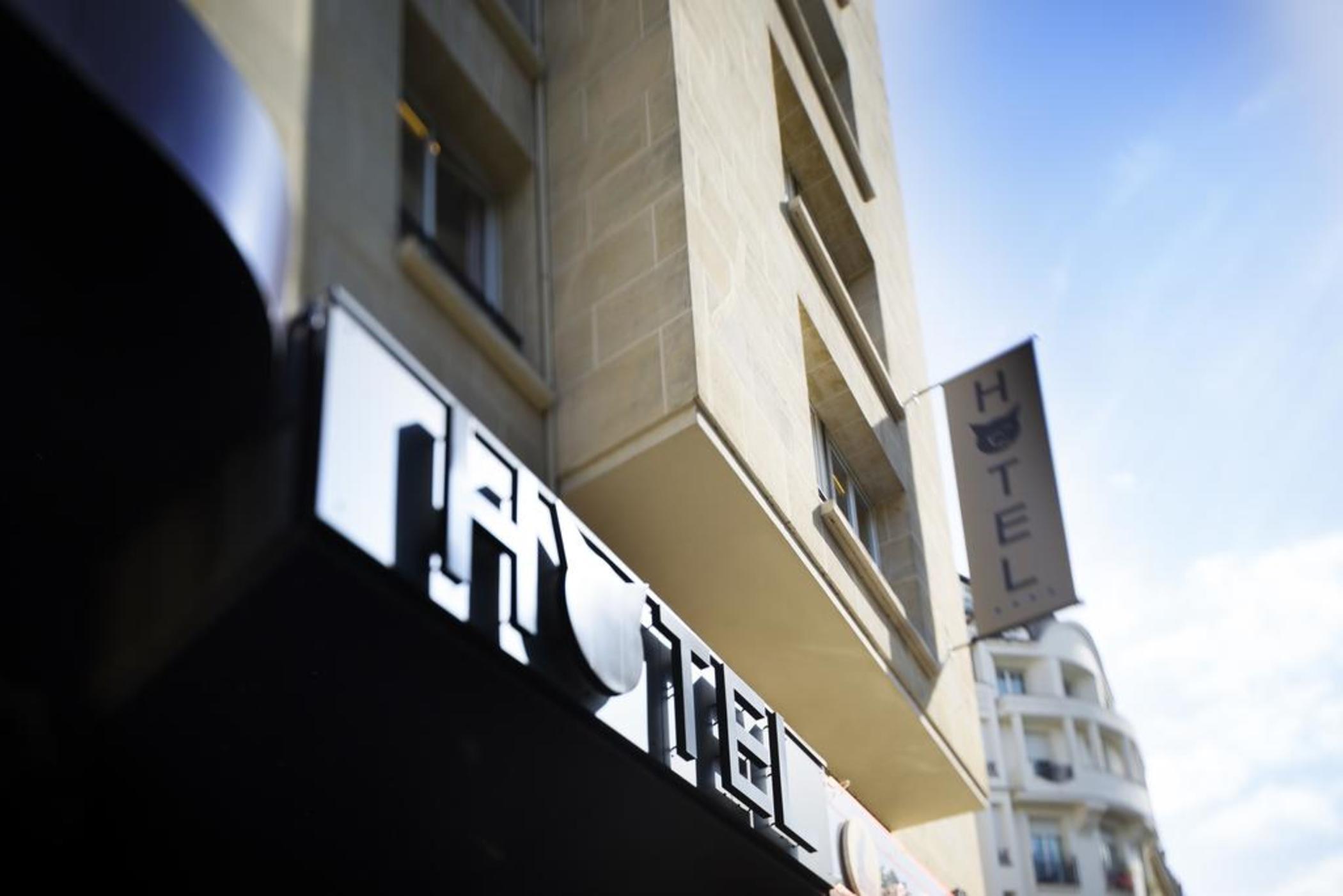 Hotel Le Chat Noir Paříž Exteriér fotografie